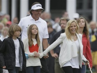 Phil Mickelson Family 2018